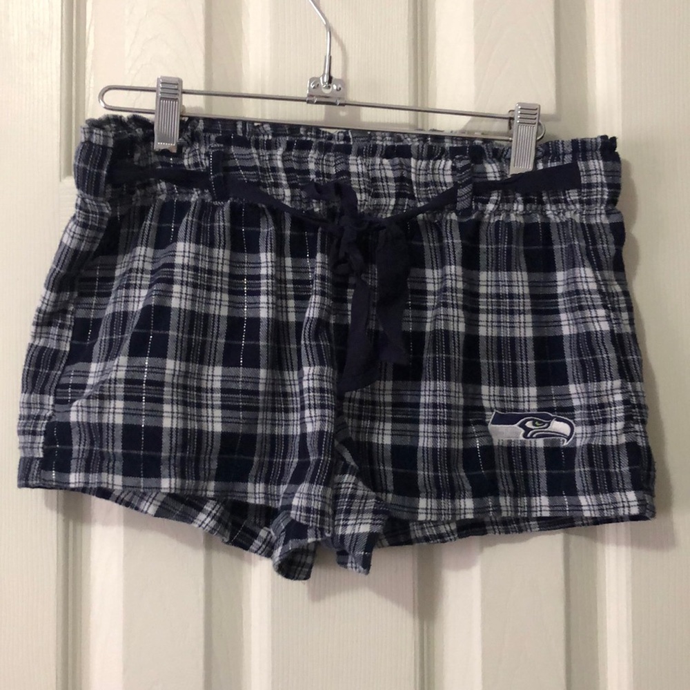Seahawk pajama shorts